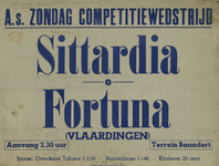 547_001_764 Sittard: Voetbal SittardiaCompetitiewedstrijd Sittardia - Fortuna (Vlaardingen) op terrein Baandertz.d.
