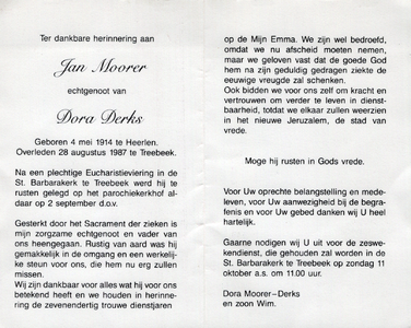 815_13_1881 Moorer, Jan: geboren op 4 mei 1914 te Heerlen, overleden op 28 augustus 1987 te Treebeek