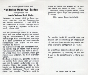 815_19__0038_a Salden, Hendrikus Hubertus: geboren op 29 januari 1912 te Berg a/d Maas, overleden op 12 mei 1969 te Sittard