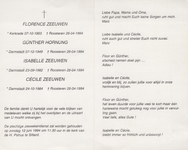 51 Zeeuwen, Florence: geboren op 7 oktober 1953 te Kerkrade, overleden op 26 april 1994
