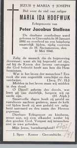 824_2023_Rest_0440 Hoofwijk, Maria Ida: geboren op 18 januari 1881 te Grevenbicht, overleden op 11 mei 1941