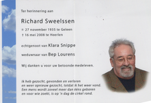 824_2023_TB2_env2_030.jpg Sweelssen, Richard: geboren op 27 november 1935 te Geleen, overleden op 16 mei 2008 te Heerlen