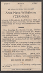 824_2024_KPB_Y_0001 Yzermans, Anna-Maria-Wilhelmina: geboren op 7 oktober 1910 te Stockheim, overleden op 10 mei 1932 ...