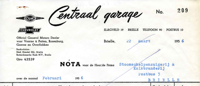 BR_CENTRAAL_006 Brielle, Centraal - Centraal Garage, Official General Motors Dealer voor Voorne & Putten, Rozenburg, ...