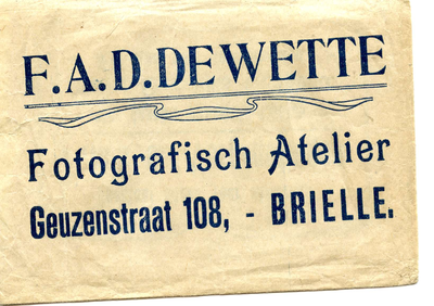 BR_WETTE_005 Brielle, Wette - Fotograaf F.A.D. de Wette, fotografisch atelier. Speciaal adres voor moderne foto's en ...