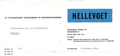 HE_HELLEVOET_003 Hellevoetsluis, Hellevoet - N.V. Staalkonstruktie apparatenbouw en scheepsreparatiebedrijf Hellevoet, (1969)