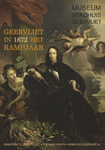 AFFICHE_B_87 Geervliet in 1672 Het Rampjaar. Museum Stadhuis Geervliet. Schilderij van Cornelis de Wit, 2022