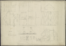PC_ABB_012 Plan voor een woonhuis, 1848