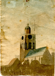 PC_BRL_086 De toren van de Catharijnekerk, [ca. 1810]