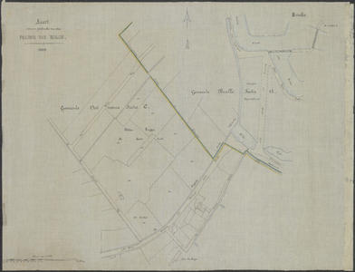 PC_MVG_062A Kaart van een gedeelte van den Polder van Rugge, 1869