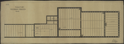 TA_084_038 No. IX, Details HBS, Balkgrond verdieping, 1911.