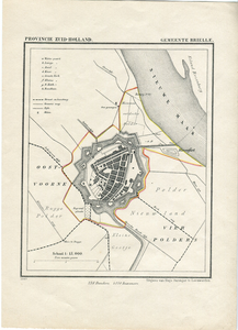 TA_KUYPER_BRL_002 Provincie Zuid-Holland, Gemeente Brielle, 1869.