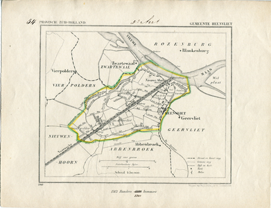TA_KUYPER_HEE_001 Provincie Zuid-Holland, Gemeente Heenvliet, 1867.