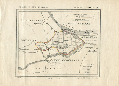 TA_KUYPER_HEK_002 Provincie Zuid-Holland, Gemeente Hekelingen, 1867.