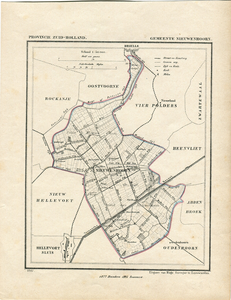 TA_KUYPER_NHO_002 Provincie Zuid-Holland, Gemeente Nieuwenhoorn, 1867.