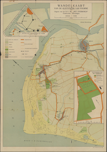 TA_OOSTV_001 Wandelkaart van de kuststreek van Voorne, [ca. 1930].