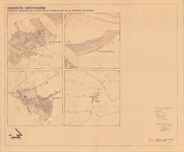 TA_OOSTV_055 Gemeente Westvoorne, detailkaart behorende bij de kaart van het landelijk deel van de gemeente Westvoorne, ...