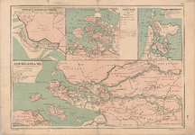 TA_REC_058 Zuid-Holland in 1421 (tijdens den Elizabethsvloed), tevens voorbeeld van grondverlies in Zeeland, Zeeland in ...