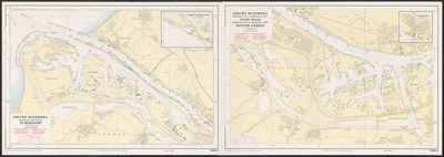 riv_044-004 Hydrografische kaart voor Kust-en Binnenwateren, 1985.