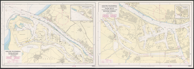 riv_044-004 Hydrografische kaart voor Kust-en Binnenwateren, 1986.