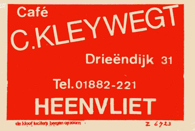LD2017. Café C. Kleywegt.