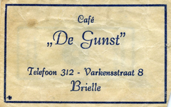 SZ0165. Café De Gunst.
