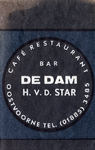 SZ0931. Café, Restaurant De Dam.