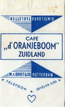 SZ1710. Café d'Oranjeboom.