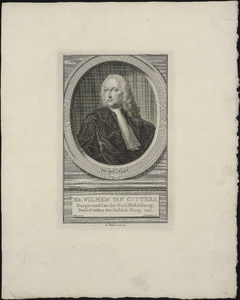 VH0200 Mr. WILHEM VAN CITTERS, Burgermeester der Stad Middelburg, Bewindhebber dr Oost Ind. Comp. enz, 1760