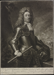 VH0329 The Right Hon.ble Godart Baron de Ginkel, Created Earl of Athlone, & Baron Aghrym, in Ireland [Ierland] 16991 ...