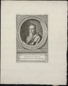VH0390 FERDINANDUS ALVARES VAN TOLEDO, Hertoch van Alva etc, Gouverneur Generaal der Nederlanden, [1751-1759]