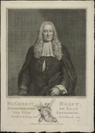 VH0575 Mr. Gerrit 't Hooft, Burgermeester en Raad der Stad Amsterdam, Meesterknaap van Gooiland enz, 1758
