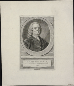 VH0593 Mr. PIETER STEYN, Raadpensionaris van Holland enz, [1751-1759]