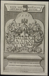 VH0667 [Het wapenschild van de drie gebroeders Van Duivenbode te Leiden], [ca 1744]