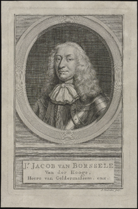 VH0672 Jr. Jacob van Borssele van der Hooge, Heere van Geldermalsem. [Geldermalsen] enz, [ca 1758]