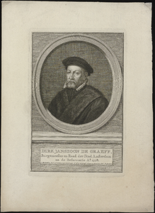 VH0752 DIRK JANSZOON DE GRAEFF, Burgemeester en Raad der Stad Amsterdam na de Reformatie Ao: 1578, [1751-1759]