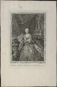 VH0893 MARIA ANNA ARCHIDUX AUSTRIAE etc. etc., 1747