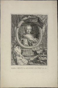 VH0894 MARIA CHRISTINA ARCHIDUX AUSTRIAE et. etc., 1752