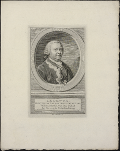 VH0913 LODEWYK, HERTOG van BRUNSWYK-WOLFENBUTTEL, Veldmaarschalk van den Staat der Vereenigde Nederlanden enz., [1751-1759]