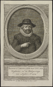 VH1271 Barent Cornelisse van Keulen, Vrijbuiter in de Belegeringe van Leyden [Leiden] Ao 1574, [ca 1777]