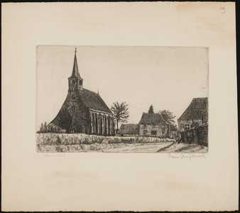 SPUIJBROEK_D_014 De kerk van Heenvliet, ca. 1935