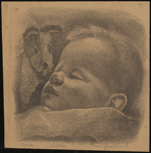 SPUIJBROEK_098 Portret van Arie Spuijbroek op 1-jarige leeftijd, 1934