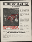 SPUIJBROEK_276A Politiek geëngageerde tekening: De moderne slachting, ca. 1938