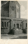 PB0149 Detail van de achtergevel van de stenen Bedevaartskerk, ca. 1935