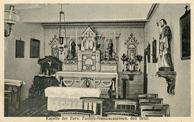 PB0188 Kapel van de eerwaarde zusters franciscanessen, ca. 1922