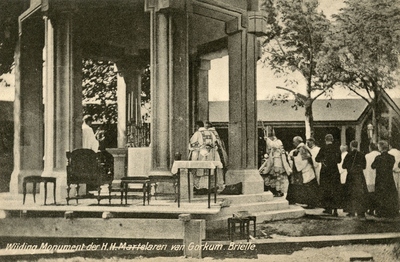PB0209 De wijding van het monument der HH. Martelaren van Gorkum, ca. 1922
