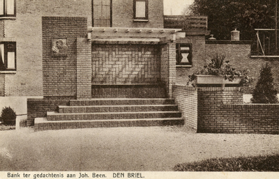 PB0436 Bank ter gedachtenis aan Johan Been, ca. 1930