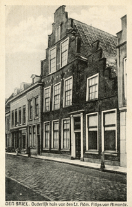 PB0771 Het vermeende ouderlijk huis van Lt. Admiraal Filips van Almonde (zijn neef mr. Willem van Almonde woonde er), ...