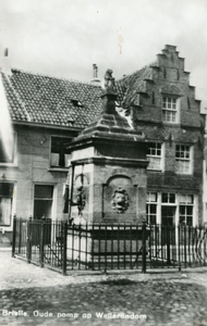 PB1146 De stadspomp op het Wellerondom, ca. 1935