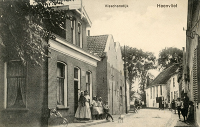 PB2803 Kijkje in de Vissersdijk, ca. 1916
